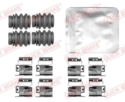 QUICK BRAKE Sada príslużenstva oblożenia kotúčovej brzdy 109-0119 cena Sada príslużenstva oblożenia kotúčovej brzdy JAGUAR 109-0119 QUICK BRAKE