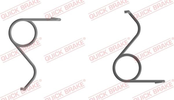 QUICK BRAKE Repair Kit, parking brake handle (brake caliper) 113-0529 QUICK BRAKE 113-0529 HONDA Accord VI Saloon (CK, CG, CH, CF8) handbrake shoes replacement