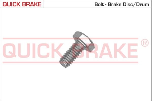 QUICK BRAKE Skrutka brzdového strmeňa 4904 Drżiak brzdového strmeňa QUICK BRAKE Mazda 121 4904