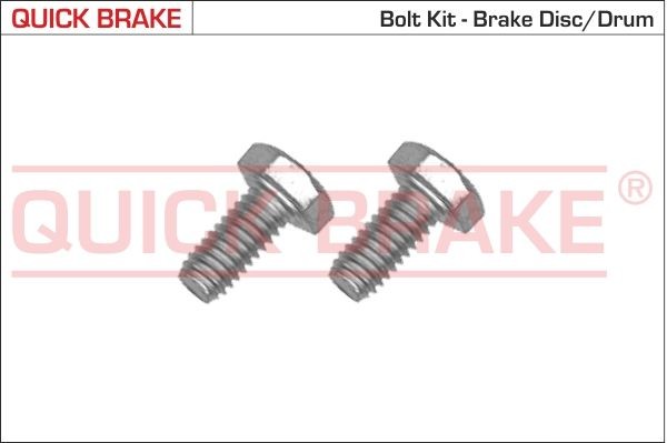 QUICK BRAKE Bolt, brake disc 4904K QUICK BRAKE 4904K EC40 I (539) bolt, brake disc cost