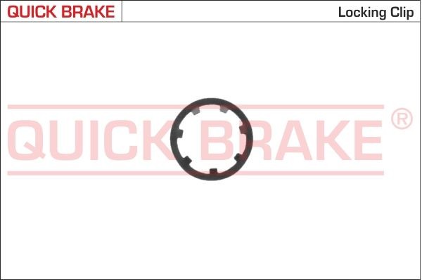 QUICK BRAKE Sikringsclip 9841 Støtfanger holder QUICK BRAKE VW 9841