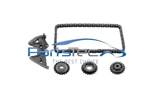 PartsTec Kettingset, oliepompaandrijving PTA114-0236 PTA114-0236 Aandrijfketting Volkswagen POLO PartsTec