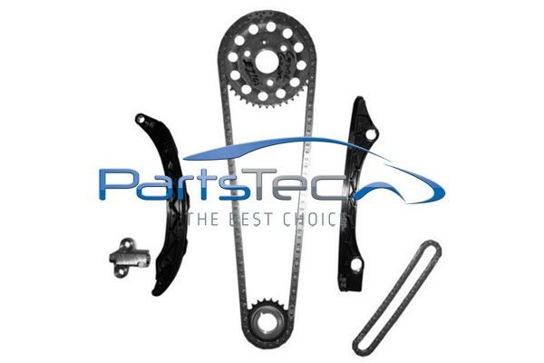 Distributiekettingset PartsTec PTA114-0277 PartsTec PTA114-0277 Distributieketting, set Toyota AURIS 2010