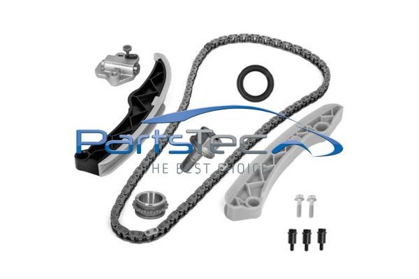 Kit catena distribuzione PartsTec PTA114-0301 PartsTec PTA114-0301 Kit catena HYUNDAI VELOSTER 2011
