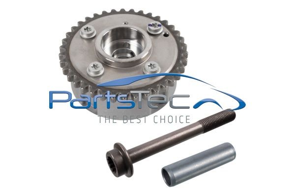 PartsTec Sadales vārpstas regulēšanas mehānisms PTA126-0005 PTA126-0005 Zobrats, sadales vārpsta SKODA SUPERB PartsTec
