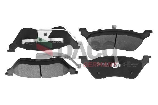 DACO Germany Bromsbelägg 320501 320501 DACO Germany bromsbeläggsats Jeep RENEGADE