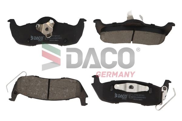 DACO Germany Bremseklodser 321606 Bremseklodser JEEP DACO Germany 321606