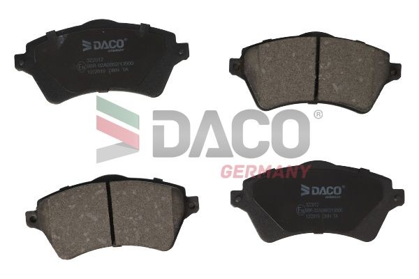DACO Germany Brzdové doštičky/platničky 322012 Platničky DACO Germany FREELANDER 322012 lacné