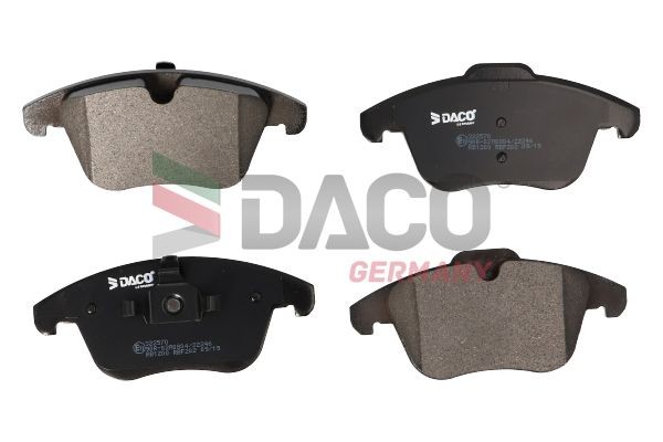 DACO Germany Plaquettes de frein 322570 322570 Plaquettes de frein DACO Germany FORD FOCUS