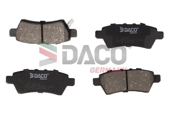 DACO Germany Plaquettes de frein 322643 Nissan PRIMERA Plaquettes de frein DACO Germany 322643