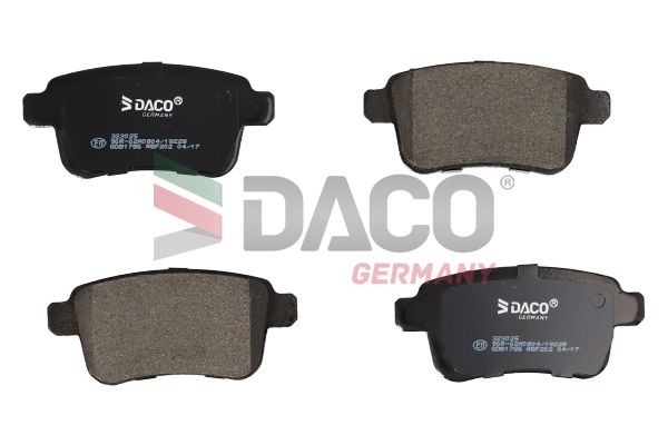 DACO Germany Remblokken 323025 Mercedes-Benz 123-serie Remblokkenset DACO Germany 323025