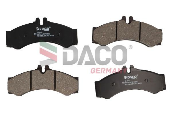 DACO Germany Kit pastiglie freni 323332 323332 costo Pastiglie dei freni MERCEDES-BENZ Serie 123 DACO Germany