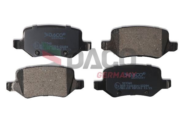 DACO Germany Klocki hamulcowe 323348 auto Sportowe klocki hamulcowe DACO Germany 323348 kupić