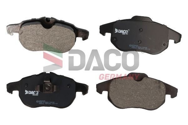 DACO Germany Remblokken 323628 DACO Germany Remblokset OPEL 323628