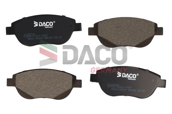DACO Germany Pastilhas de travão 323740 Pastilha DACO Germany SIENA 323740 baratos
