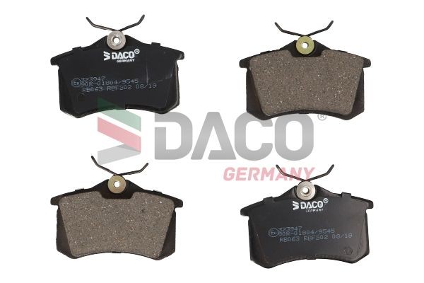 DACO Germany Plaquettes de frein 323947 Kit de plaquettes de frein DACO Germany FOCUS 323947 pas cher