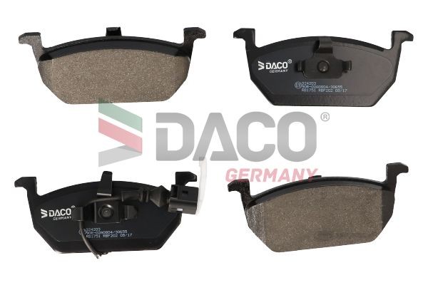 DACO Germany Bremseklosser 324203 DACO Germany Klosser SKODA 324203