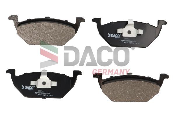 DACO Germany Bremsbeläge 324740 324740 Bremsbeläge DACO Germany AUDI 100