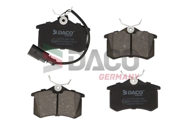 DACO Germany Plaquettes de frein 324755 Plaquettes DACO Germany FOCUS 324755 pas cher