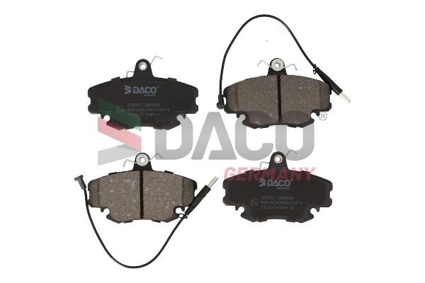 DACO Germany Bremseklosser 329957 Bremsekloss-sett DACO Germany EXPERT 329957 billige