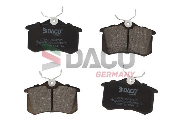 DACO Germany Brzdové doštičky/platničky 329970 329970 Brzdové doštičky DS DS7 DACO Germany
