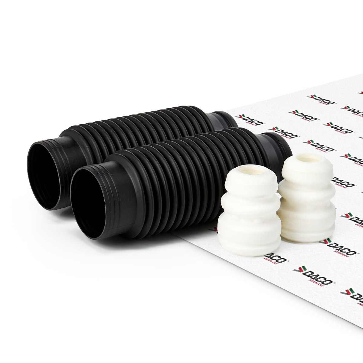 DACO Germany Stofhoes, schokbreker PK1303 Mazda 2 Rubbers, schokdempers DACO Germany PK1303