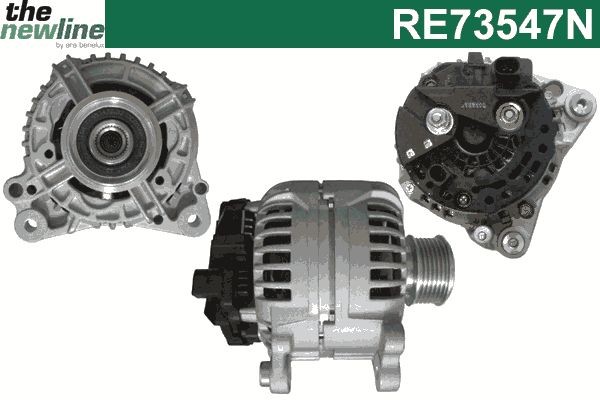 The NewLine Alternator RE73547N RE73547N The NewLine alternators AUDI