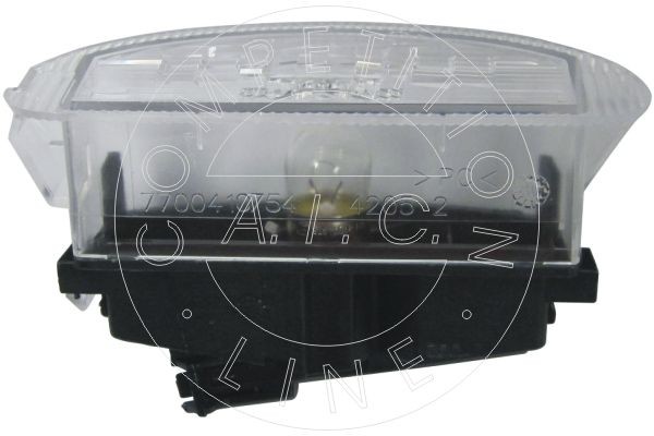 AIC Licence Plate Light 53397 AIC 53397 RENAULT Logan I Saloon number plate light bulb replacement