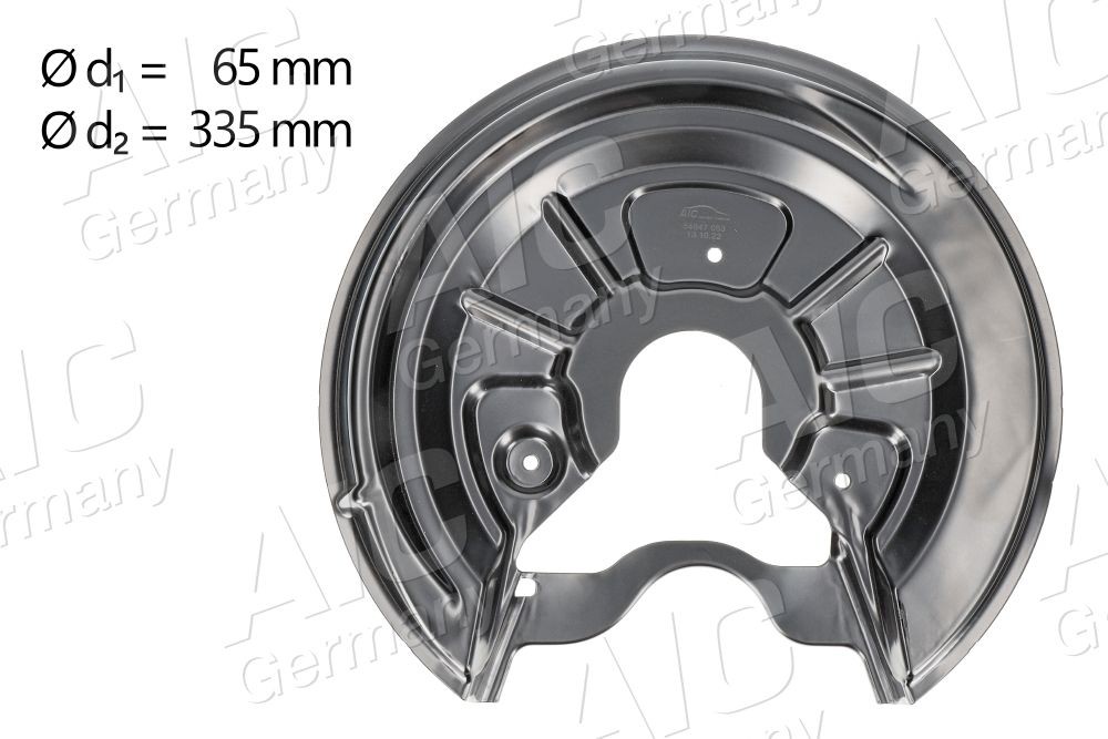 AIC Bremseskjold 54847 54847 Bremseskjold AIC SEAT CORDOBA