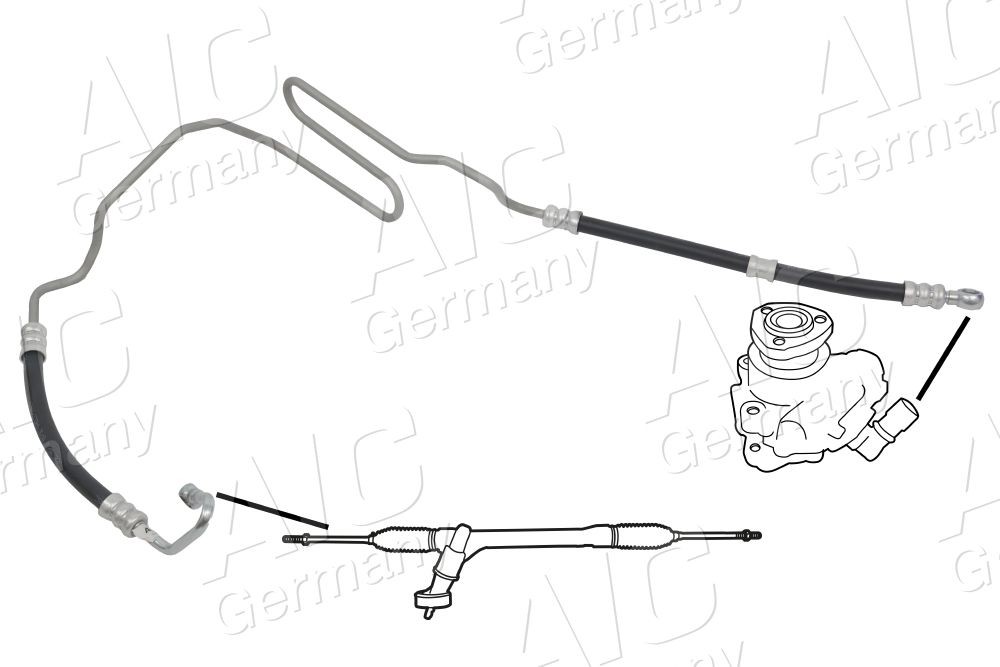 AIC Hydraulická hadica pre riadenie 54953 AIC 54953 Hydraulické hadice riadenie Audi A4 B8 Allroad cena