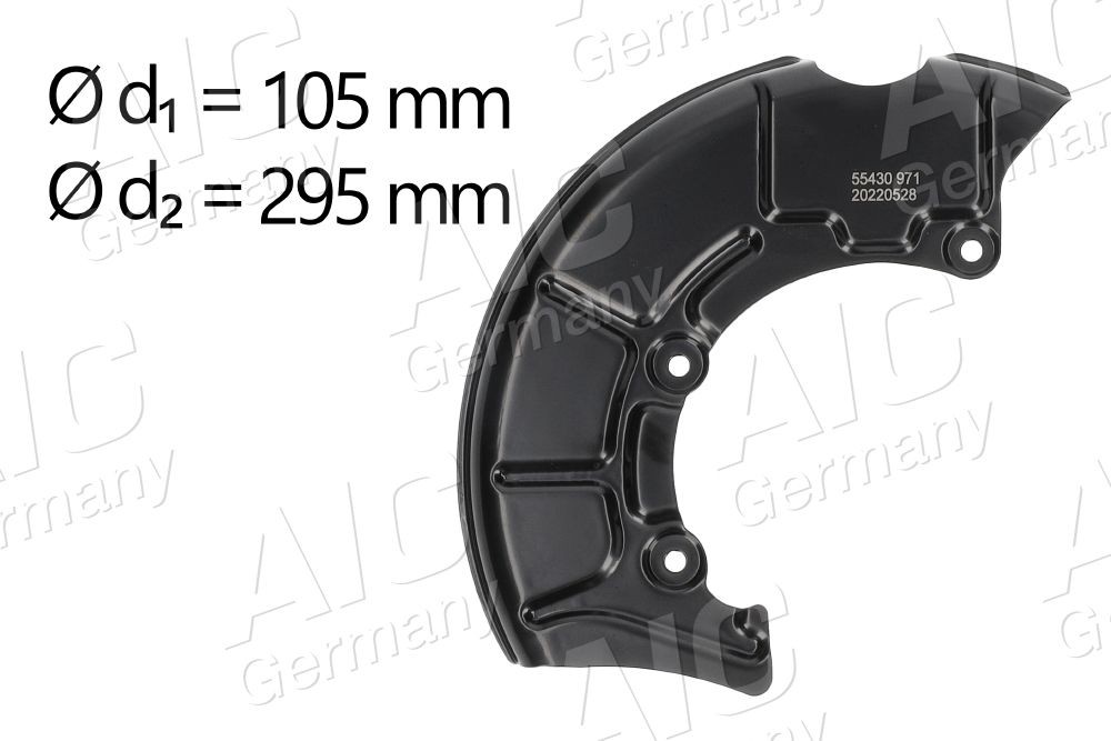 AIC Ankerplaat remschijf 55430 AIC 55430 Ankerplaten Audi TT 8N Roadster originele prijs