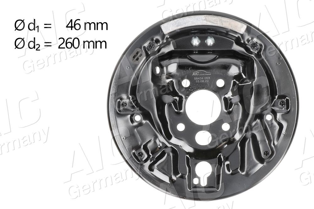 AIC Lamierino protettivo, Tamburo freno 56434 56434 Tamburo freno AIC MERCEDES-BENZ Classe C costo