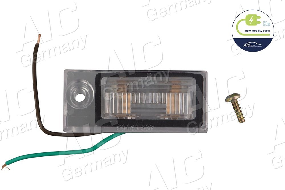 AIC Éclairage de plaque d'immatriculation 56443 prix Ampoule feu eclaireur de plaque Audi C1 56443 AIC