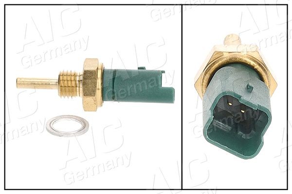 AIC Sensor, coolant temperature 56477 AIC 56477 Fiat Panda Mk2 coolant temperature sensor replacement