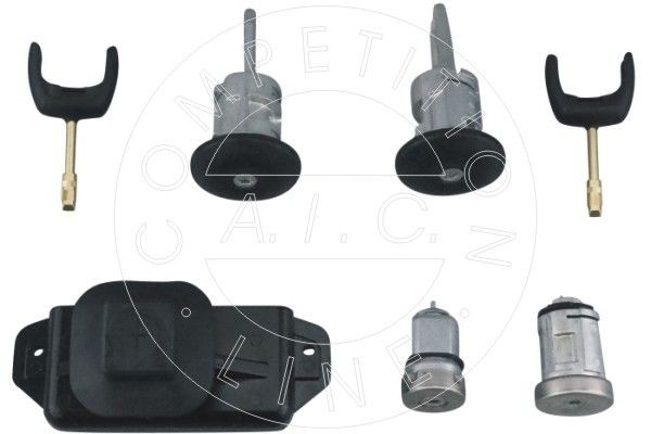 AIC Σετ κυλίνδρων κλειδαριάς 56656 AIC 56656 Αφαλός κλειδαριάς Mondeo Mk5 Sedan (CD) γνήσια τιμες
