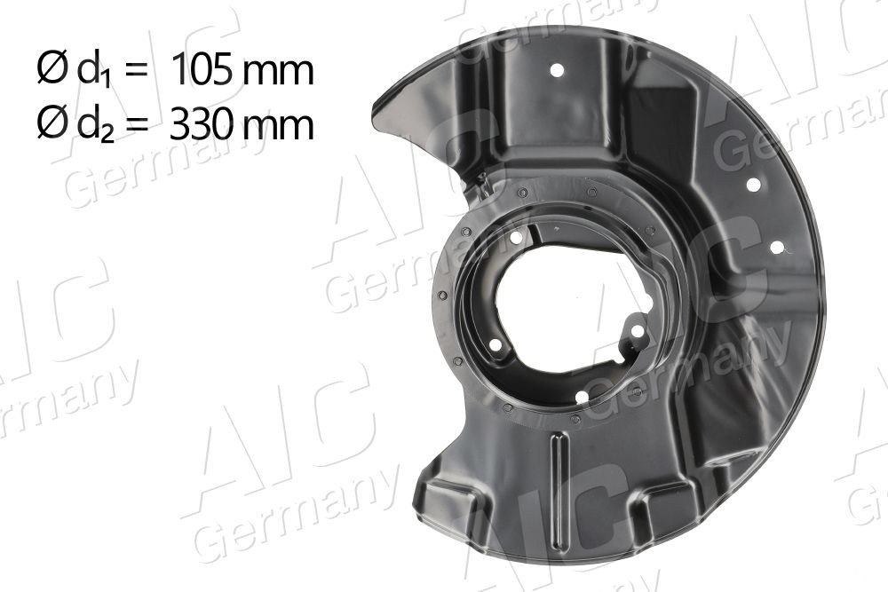AIC Bromssköld 57126 57126 AIC stänkbleck bromsskiva BMW 5-serie