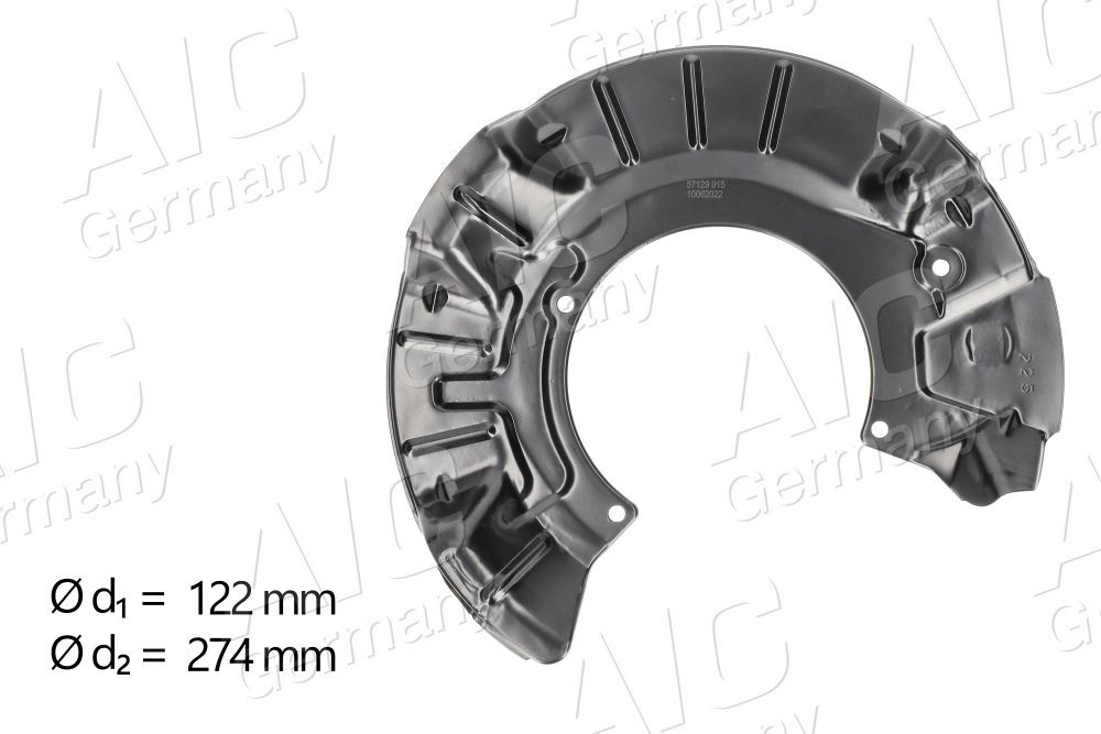 AIC Flasque de frein 57129 Nissan NAVARA Déflecteur disque de frein AIC 57129