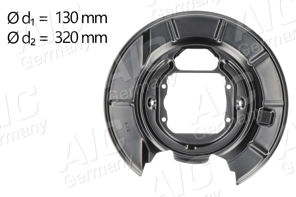 AIC Ankerplaat remschijf 57131 BMW i3 Stofplaat remschijf AIC 57131
