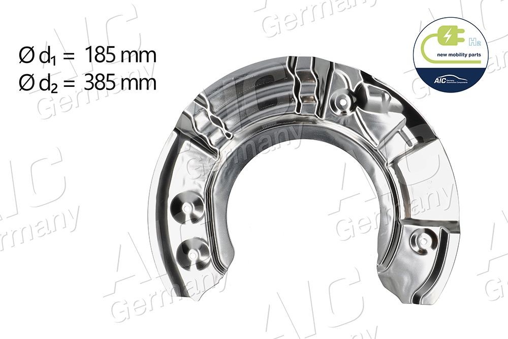 AIC Έλασμα πιτσιλίσματος, δισκόπλακα 57529 AIC 57529 Λαμαρινένιο προστατευτικό BMW F06 τιμες