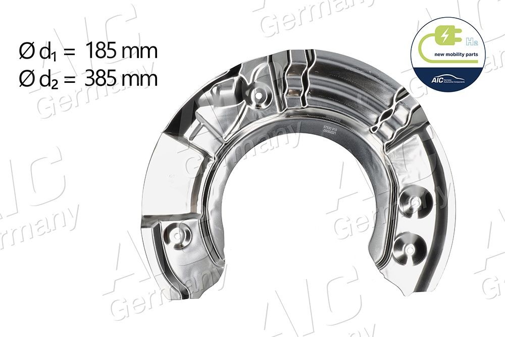 AIC Dubļu sargs, Bremžu disks 57530 Bremžu disku aizsargi AIC Z4 57530 lēti