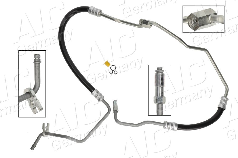 Hydraulikkslange, styring AIC 57674 AIC 57674 Servo slange PEUGEOT 407 2019