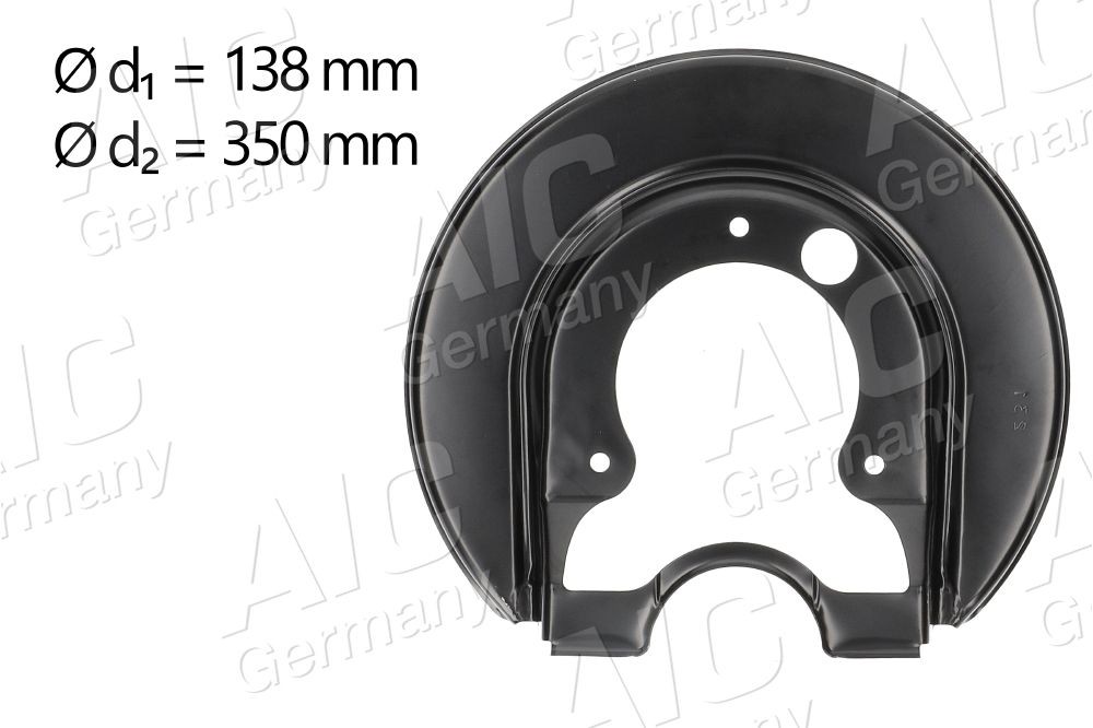 AIC Lamiera paraspruzzi disco freno 57845 57845 Protezione disco freno Volkswagen MAGGIOLINO AIC costo