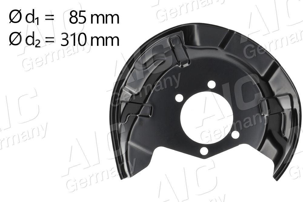 AIC Stænkskærm, bremseskive 58268 58268 Stænkskærm NISSAN NAVARA AIC