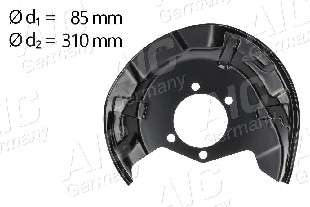 AIC Stænkskærm, bremseskive 58269 58269 Stænkskærm bremseskive MAZDA 5 AIC