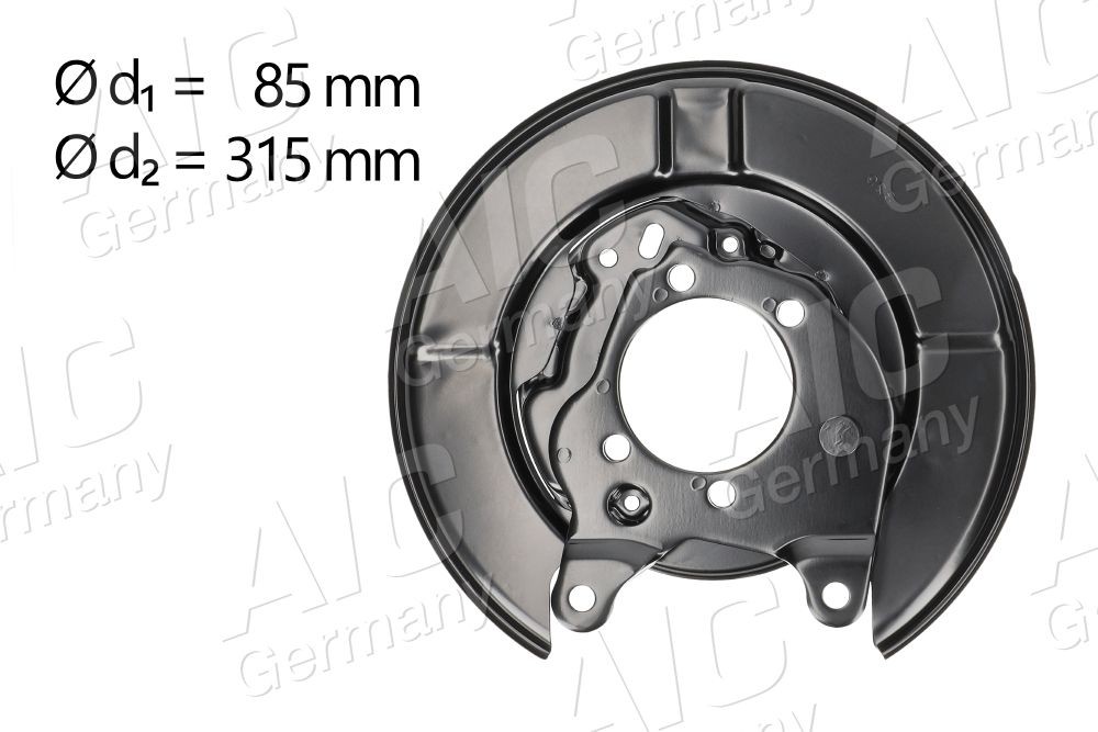AIC Splash Panel, brake disc 58271 AIC 58271 genuine Scénic 4 splash panel brake disc price