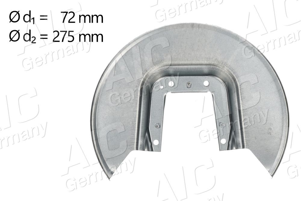AIC Stænkskærm, bremseskive 58278 58278 Stænkskærm PEUGEOT EXPERT AIC