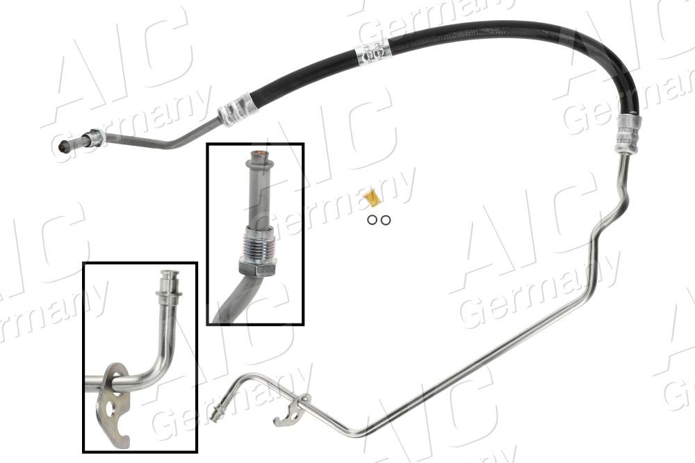 AIC Hydraulikkslange, styring 58484 AIC 58484 originale Hydraulikkslange styring Ford Focus mk2 Sedan hva koster
