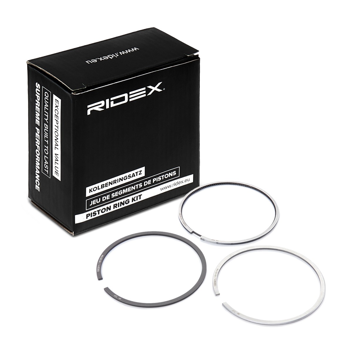RIDEX Stempelringsæt 444P0091 444P0091 Stempelringe RIDEX ALFA ROMEO GIULIETTA