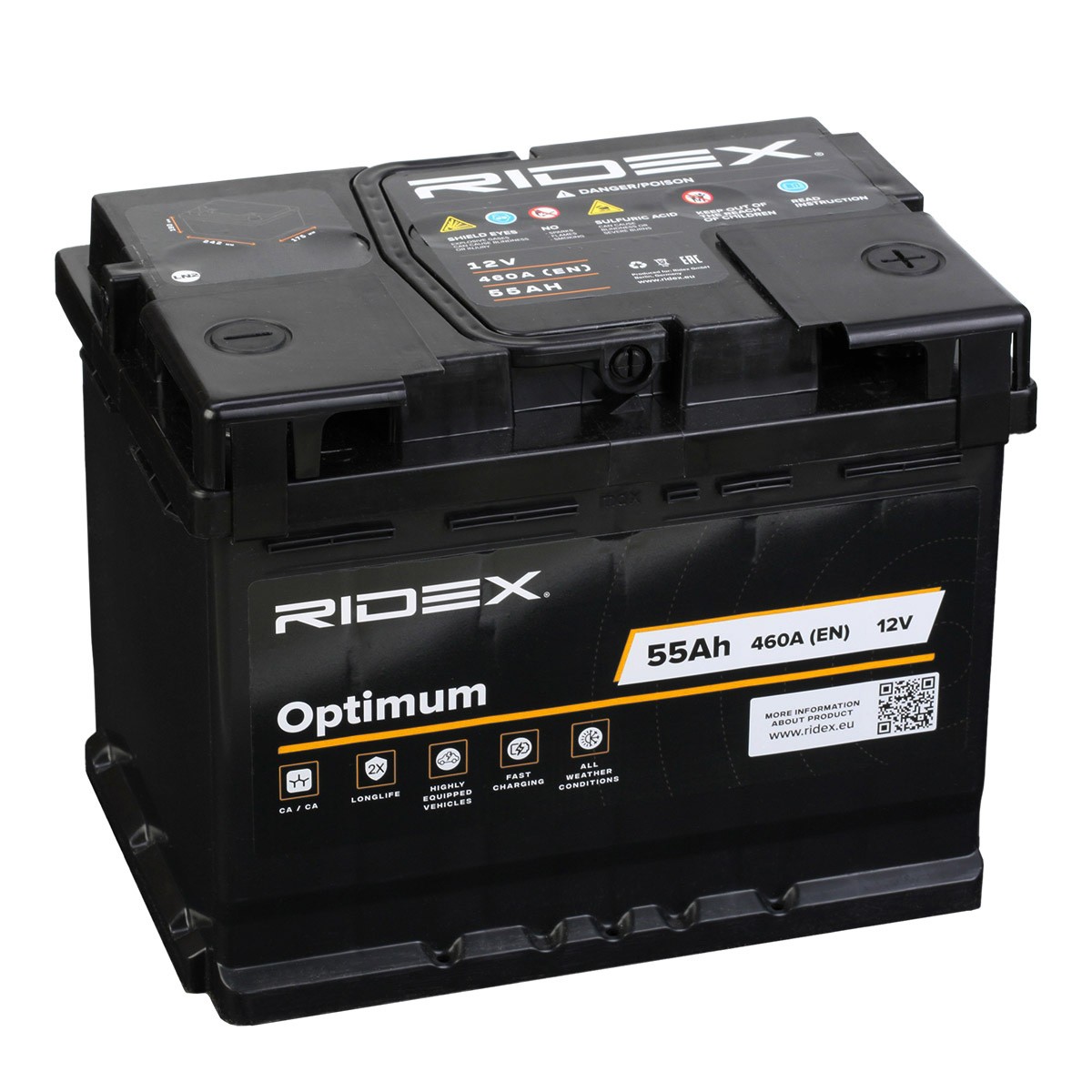 RIDEX Autobatéria 1S0104 Żtartovacia batéria RIDEX Daihatsu SIRION 1S0104