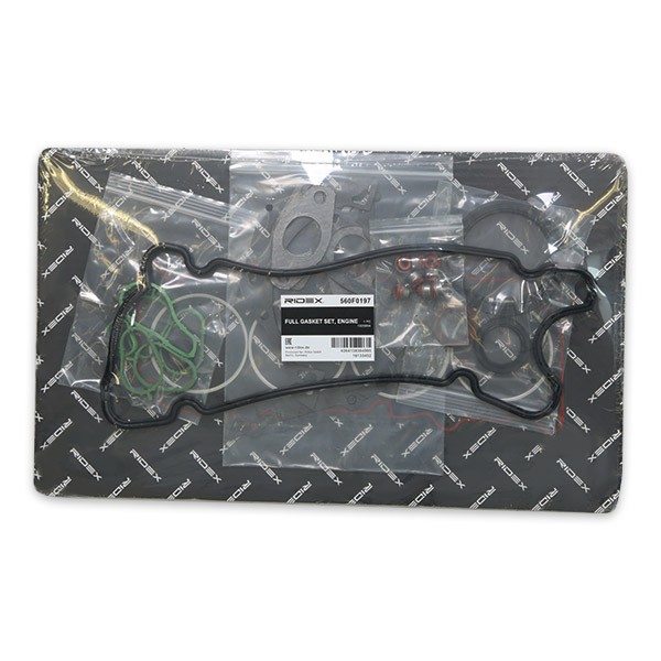 RIDEX Tihendite täiskomplekt, Mootor 560F0197 560F0197 Tihendite täiskomplekt mootor RENAULT 4 RIDEX